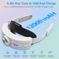 Headstrap with 12,000mAh Battery (Meta Quest) - Image 4
